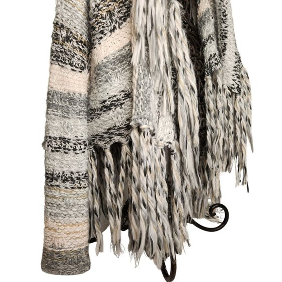 BETHANY MOTA Special Edition Bohemian Sweater Fringe Cardigan Cardi Size XS - Picture 4 of 10